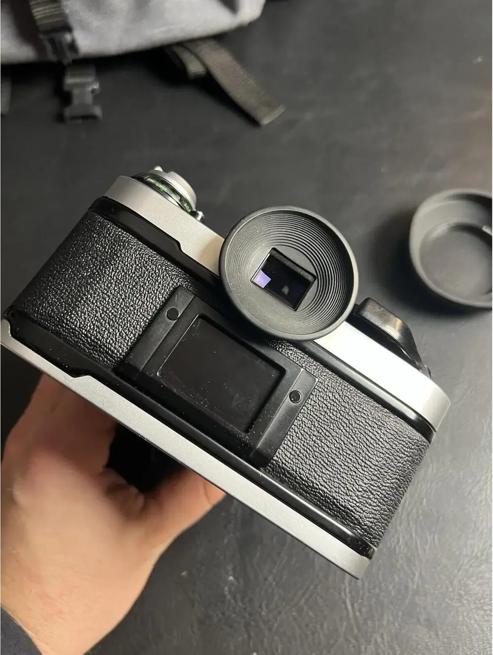 Canon AE-1 Program 35mm SLR Film Camera with Access Telescopic 35-70mm READ